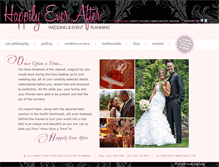 Tablet Screenshot of happilyeverafterbyallison.com